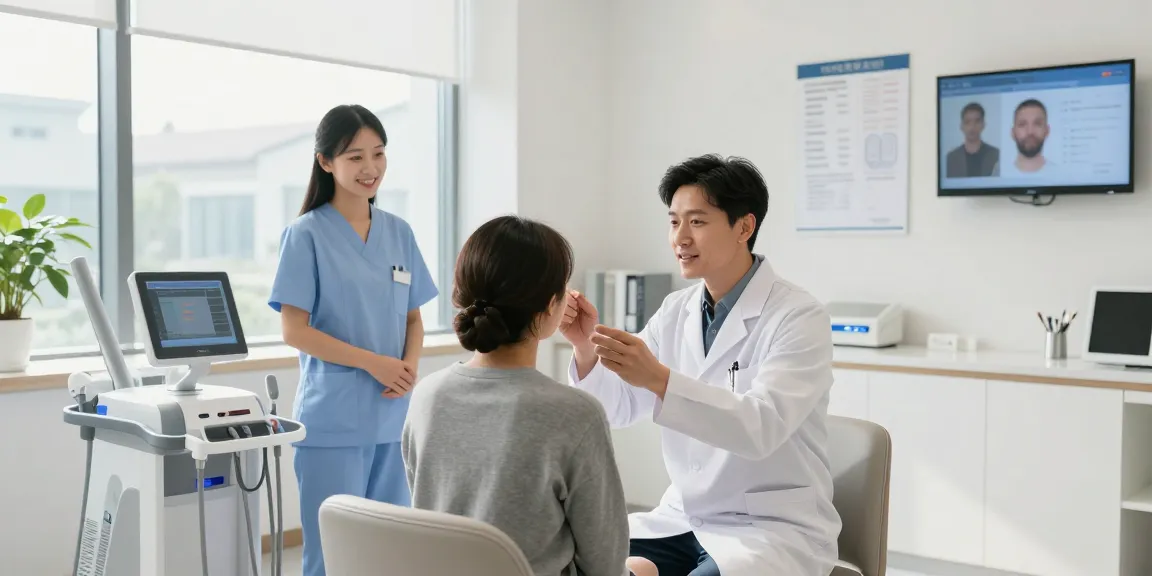 Hair transplant Turkey consultation at a trusted healthcare clinic with expert doctor and patient care.