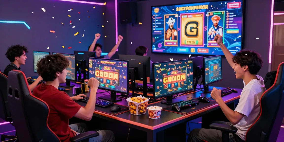 Players enjoying a thrilling online slot gacor game in a vibrant gaming environment.