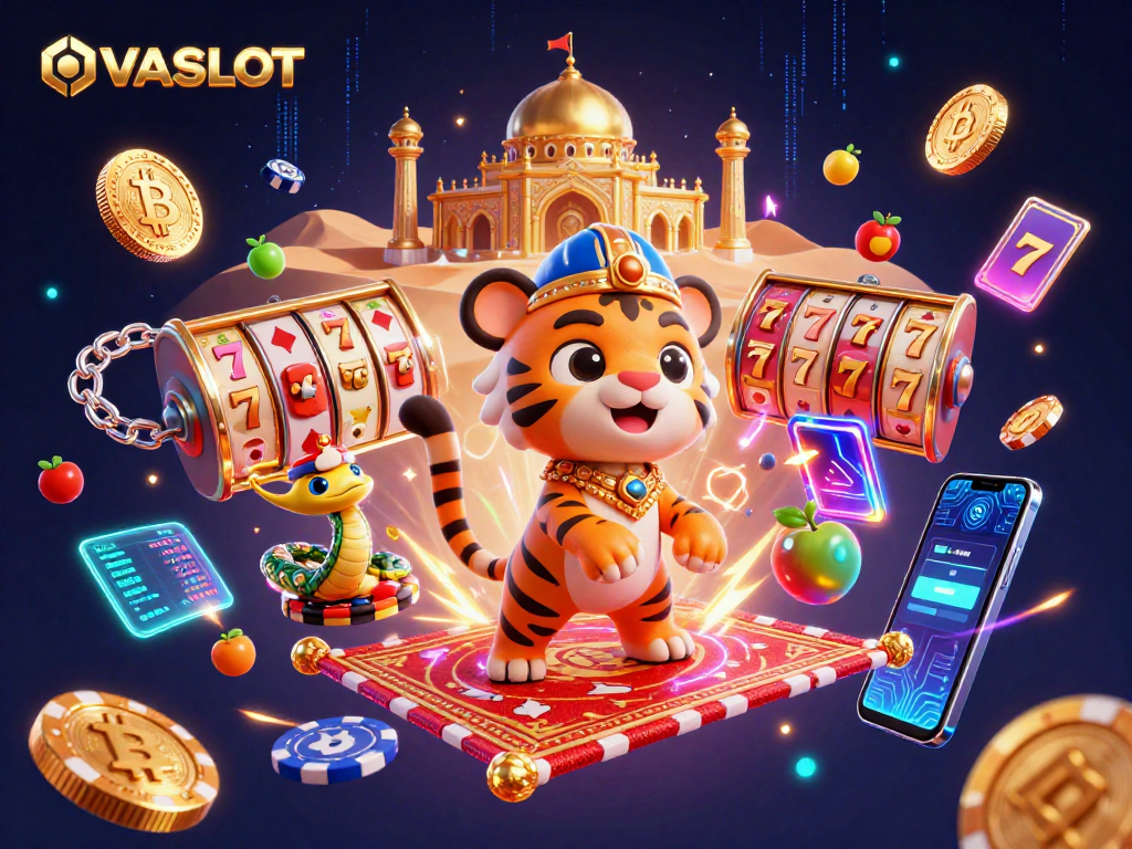 Spin the reels with OVASLOT and unlock treasures with Arabian Nights magic and crypto elements!