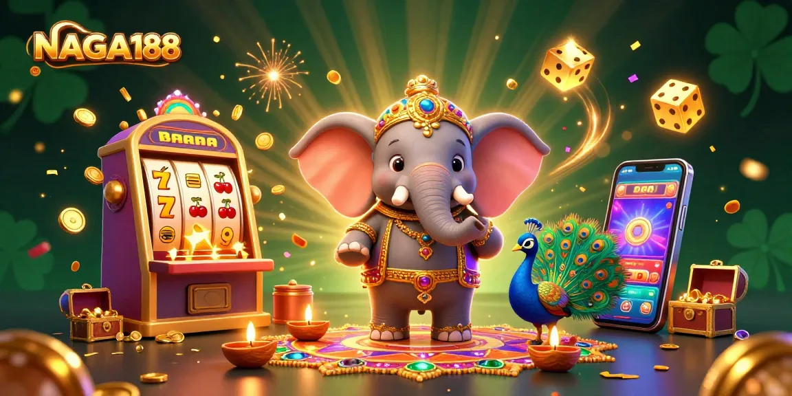 NAGA188 menghidupkan pengalaman kasino dengan ilusi slot yang memukau dan karakter berwarna-warni.