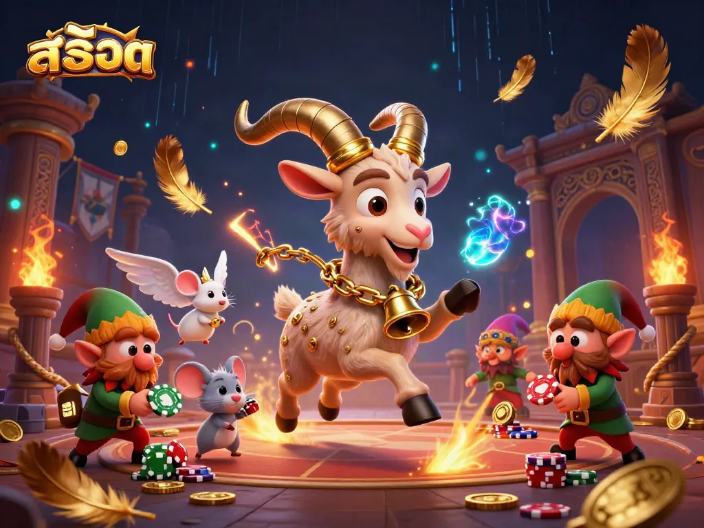 เล่นสล็อตอย่างสนุกสนานในคาสิโนสุดแหวกแนวโดยภาพการ์ตูน 3D