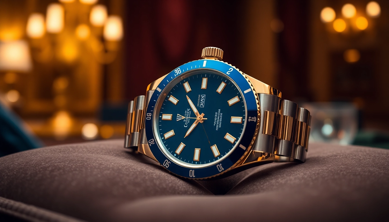 Admire this stunning rolex replica highlighting its exquisite design and craftsmanship.