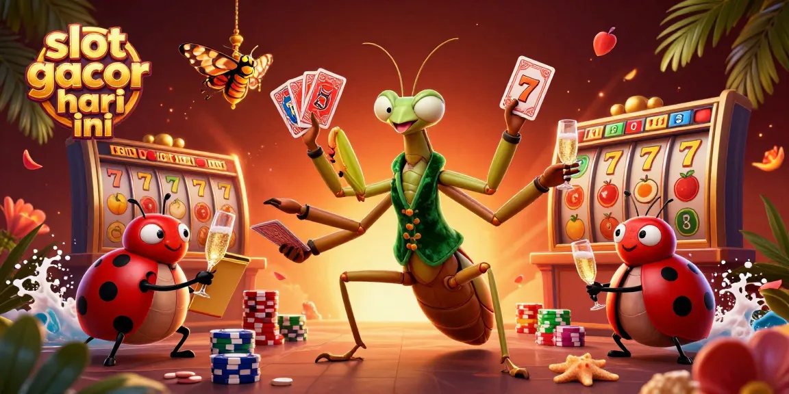 Meraih kemenangan di slot gacor hari ini dengan karakter kasino unik dan elemen keberuntungan yang menarik.