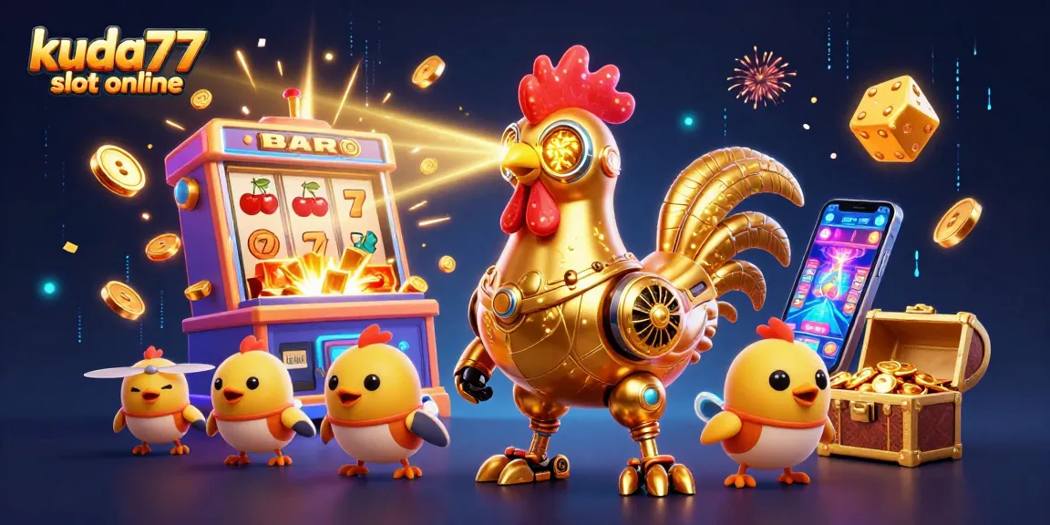 Menangkan hadiah menarik di kuda77 slot online dengan simbol lucky 7 dan mesin slot sinematik.