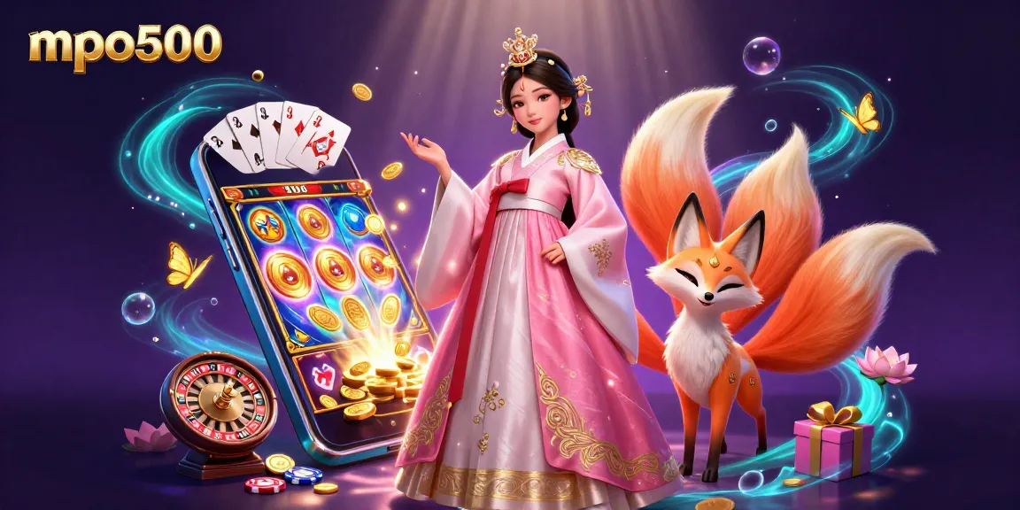 Play exciting slots on mpo500 platform with immersive characters and casino elements.