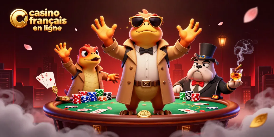Jouez à un casino français en ligne avec des éléments captivants et des jeux de table animés.