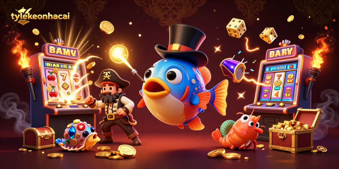 Engage with tylekeonhacai's vibrant casino world featuring dynamic characters and golden rewards.