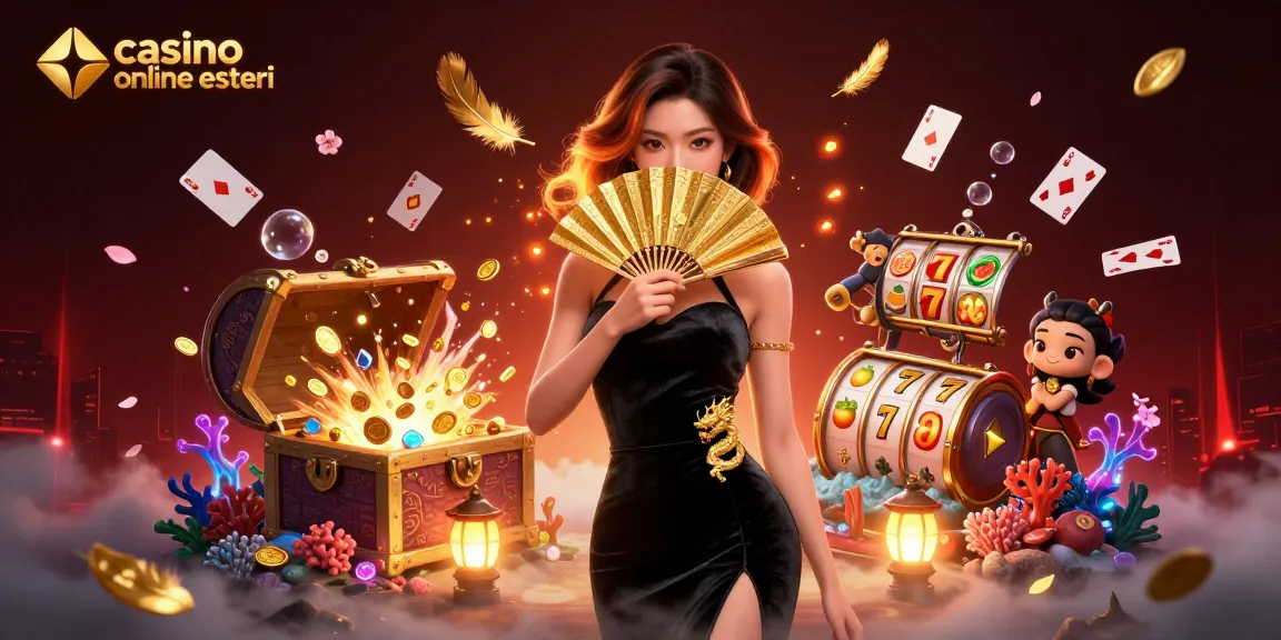 Partecipa a un'esperienza di gioco emozionante nei casino online esteri con una scena coinvolgente di un dealer incantevole, pronto a svelare vincite entusiasmanti.