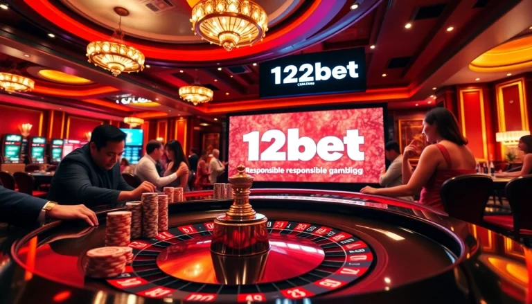 Enjoying exciting gameplay at the casino while accessing link 12bet for online betting options.