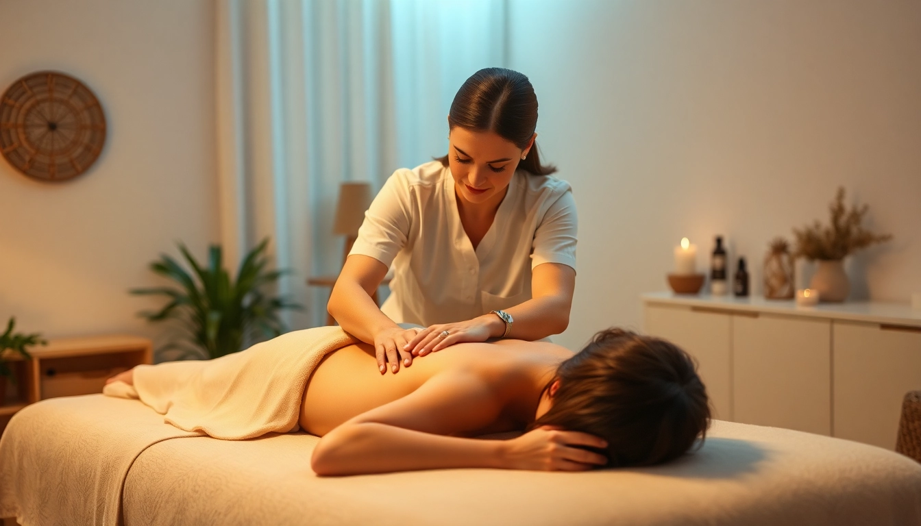 아늑하고 차분한 환경에서 오산출장마사지가 돋보이는 전문 마사지 치료 세션.